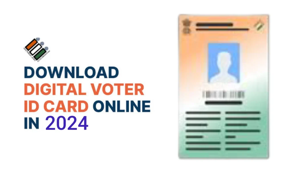 E voter id card download 